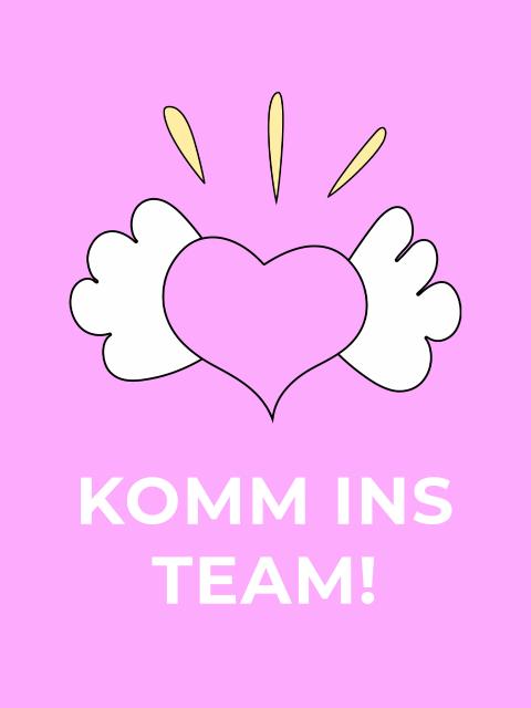 Ein 'Komm ins Team'-Aufruf für die potentiellen Elternbeiratsmitglieder und Beisitzer
