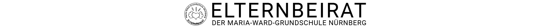 Footer der Webpräsenz vom Elternbeirat der Maria-Ward-Grundschule Nürnberg