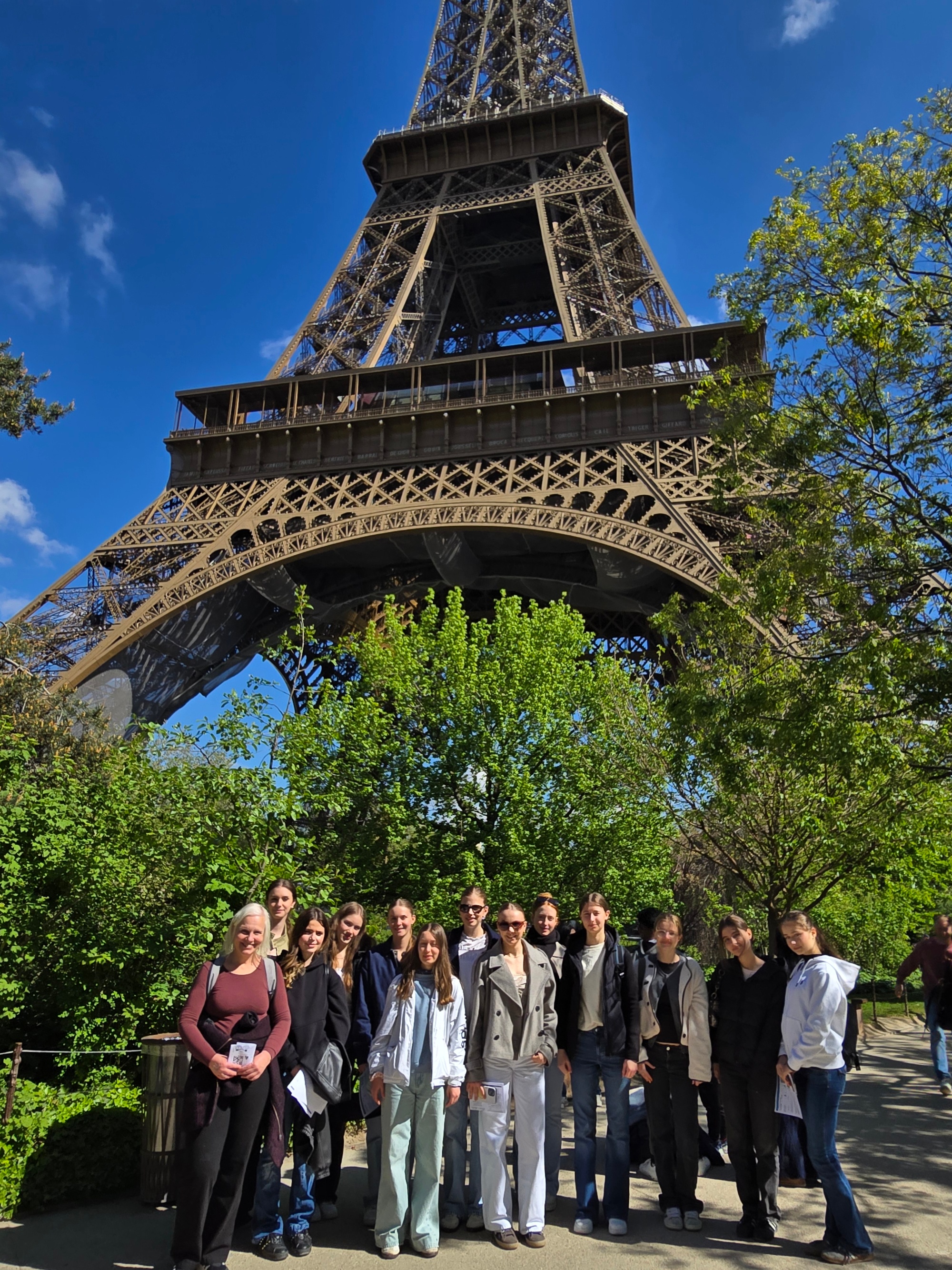 Eiffelturm Parisaustausch
