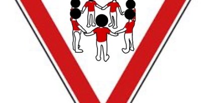 Schilder der Menschenrechte