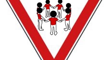 Schilder der Menschenrechte