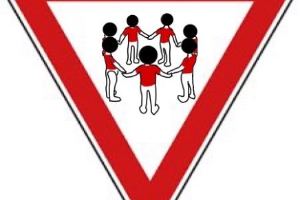 Schilder der Menschenrechte