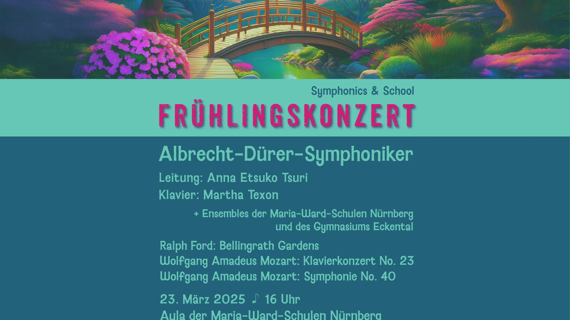 Plakat _Querformat Frühlingskonzert 2025