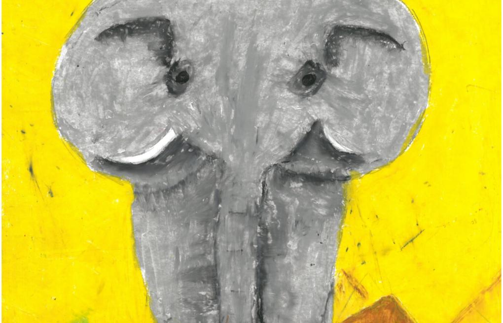 5. Klasse: Afrikanische Tiere (Ölkreide)