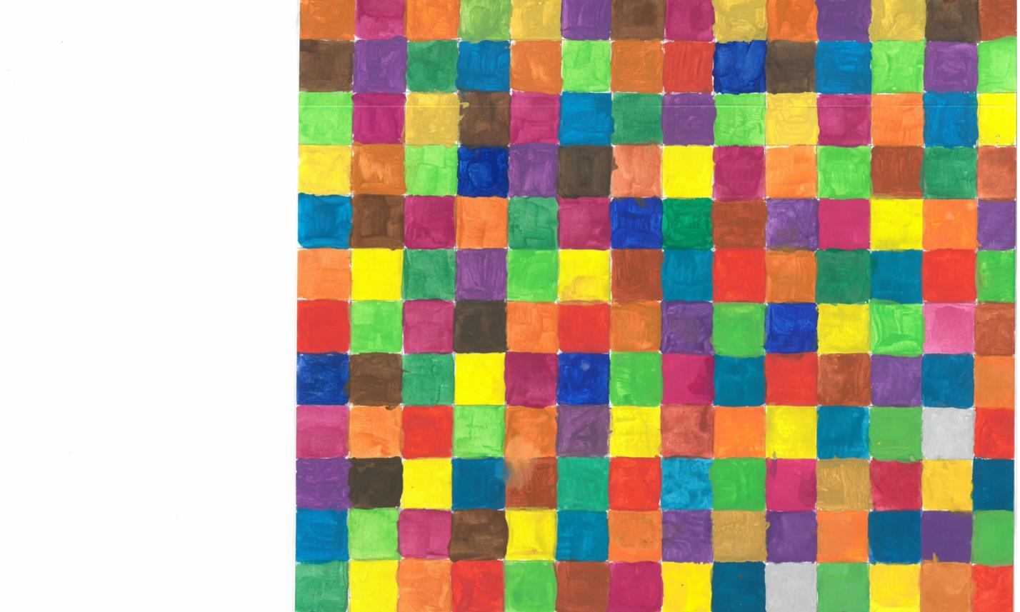 6. Klasse: Zufallsbild (Deckfarben)